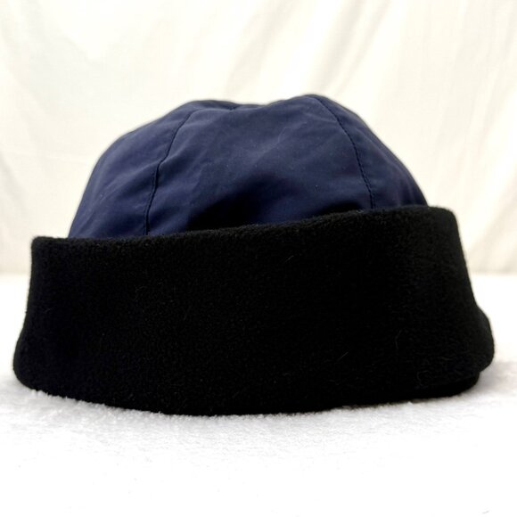Goosin Brothers Fisherman's Cap Lined Inside Blue Black - Picture 1 of 5